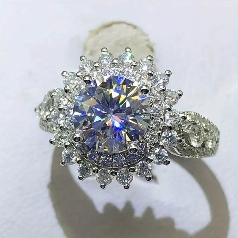8mm Zirconia Zinc Alloy Ring DailySale