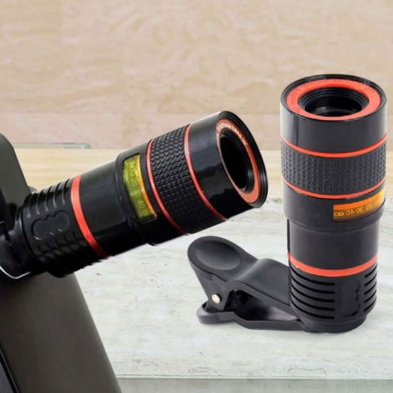 8x Optical Zoom Camera Lens Clip for iPhone & Android DailySale