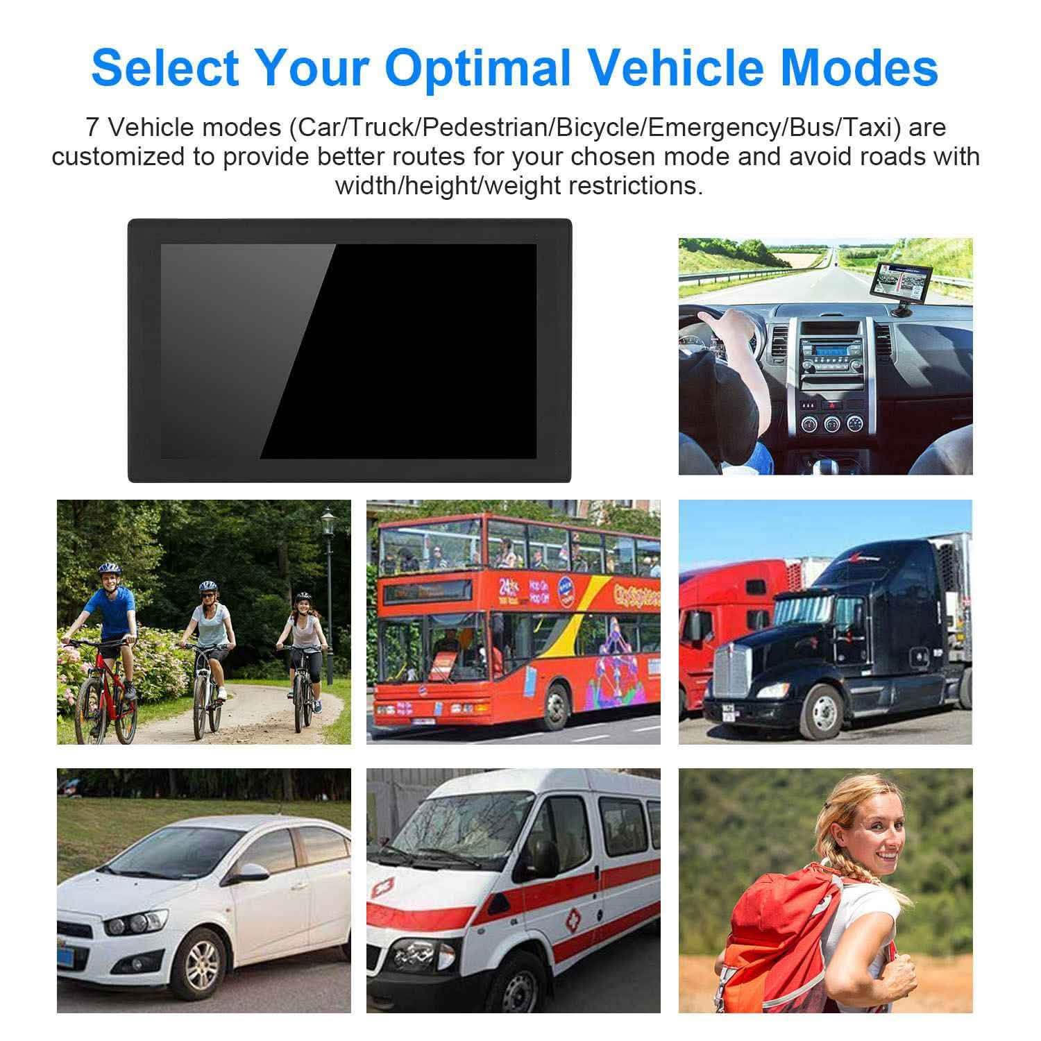 9" Car GPS Navigation - 8GB Touch Screen Vehicle Navigator DailySale