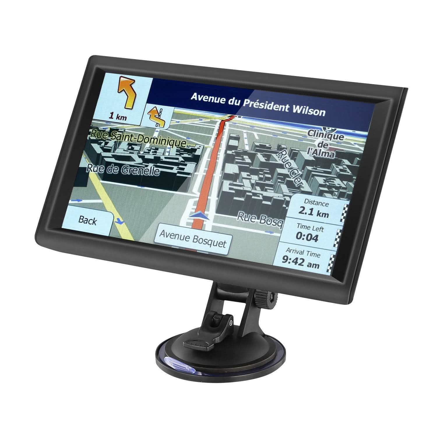 9" Car GPS Navigation - 8GB Touch Screen Vehicle Navigator DailySale