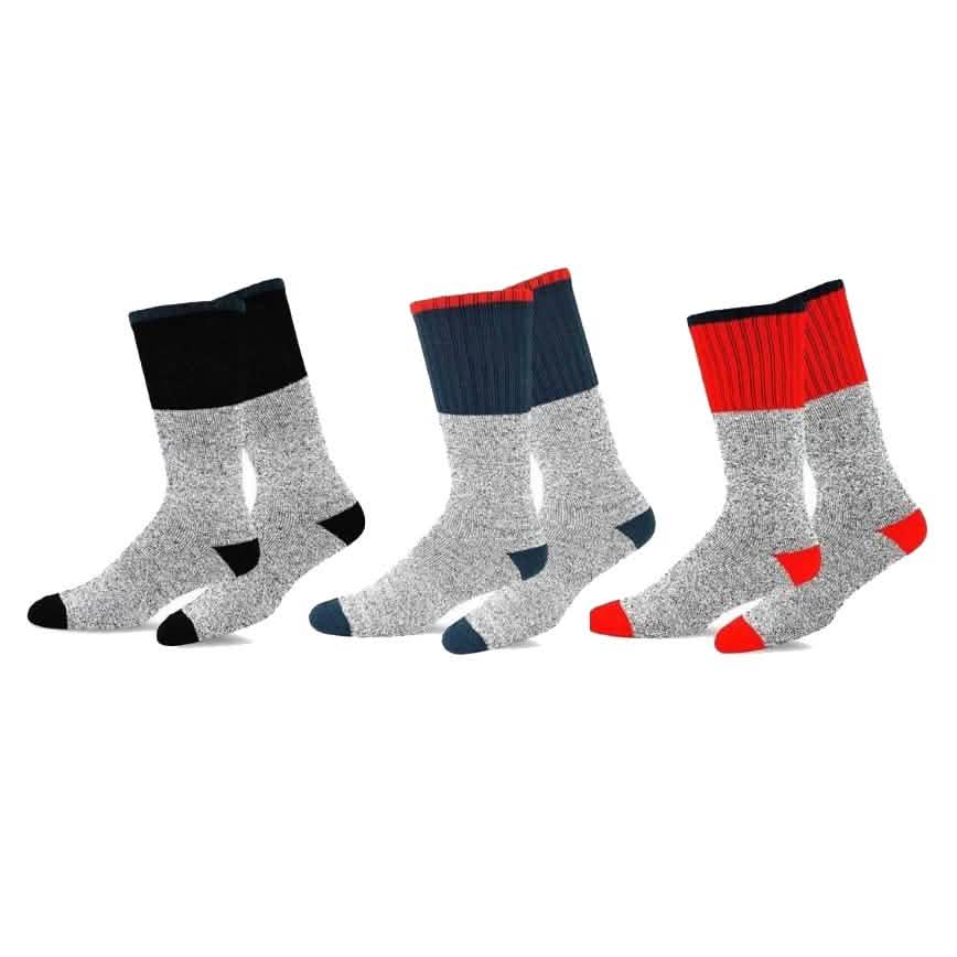 9-Pairs: Insulated Men's Thermal Cold Weather Crew Socks DailySale