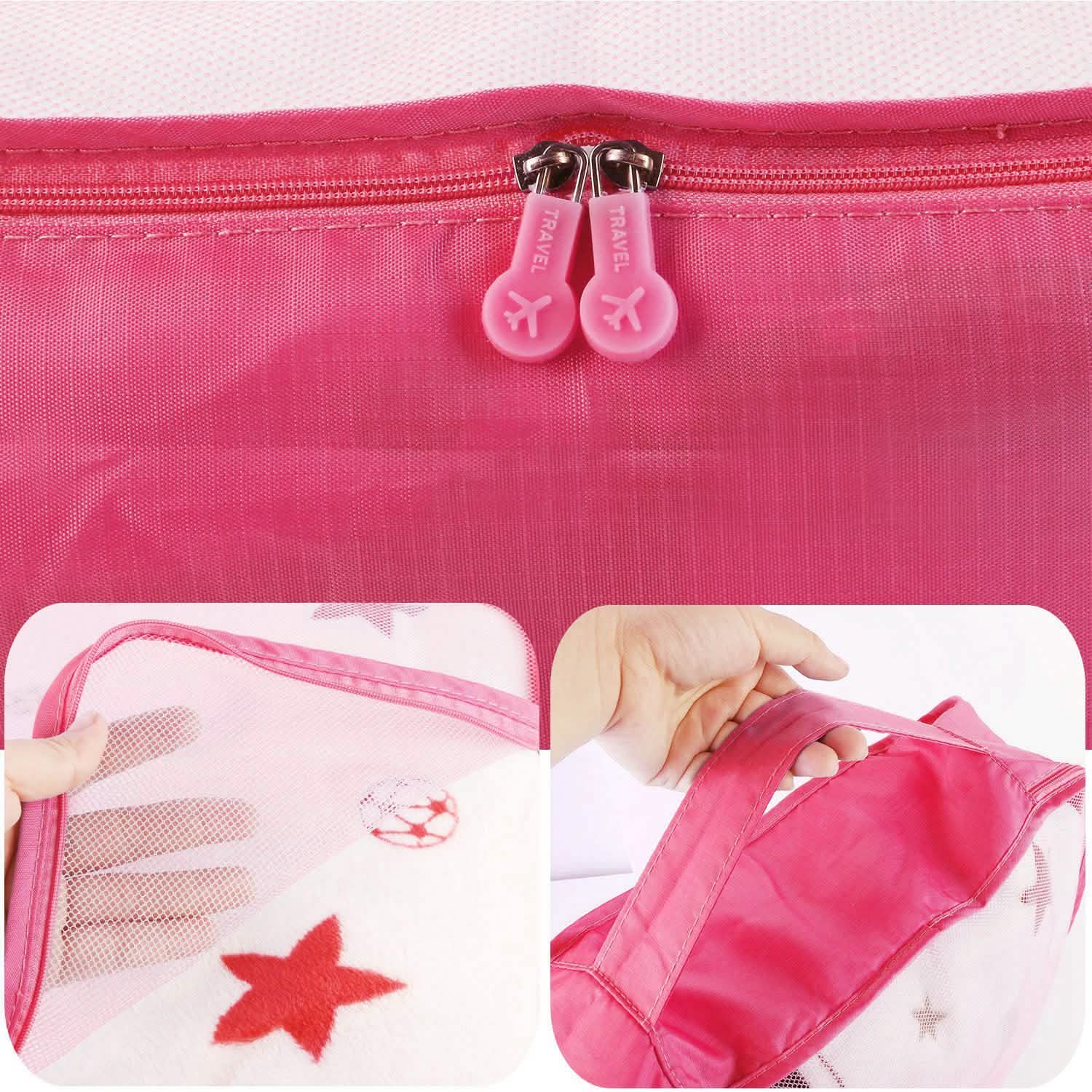 9-Piece: Clothes Storage Bags Water-Resistant Travel Luggage Organizer DailySale