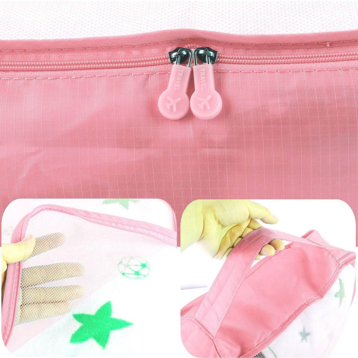 9-Piece: Clothes Storage Bags Water-Resistant Travel Luggage Organizer DailySale