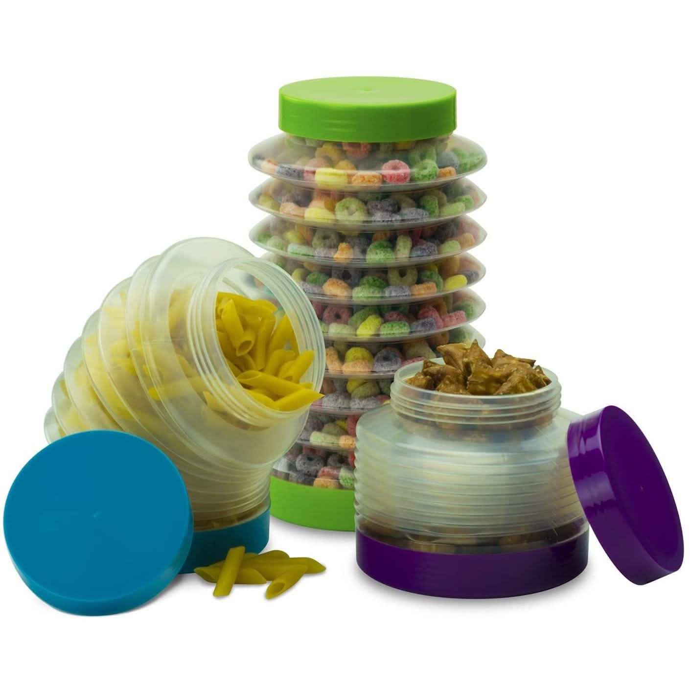 9-Piece: Smart Planet Boing Collapsible Canisters Set DailySale