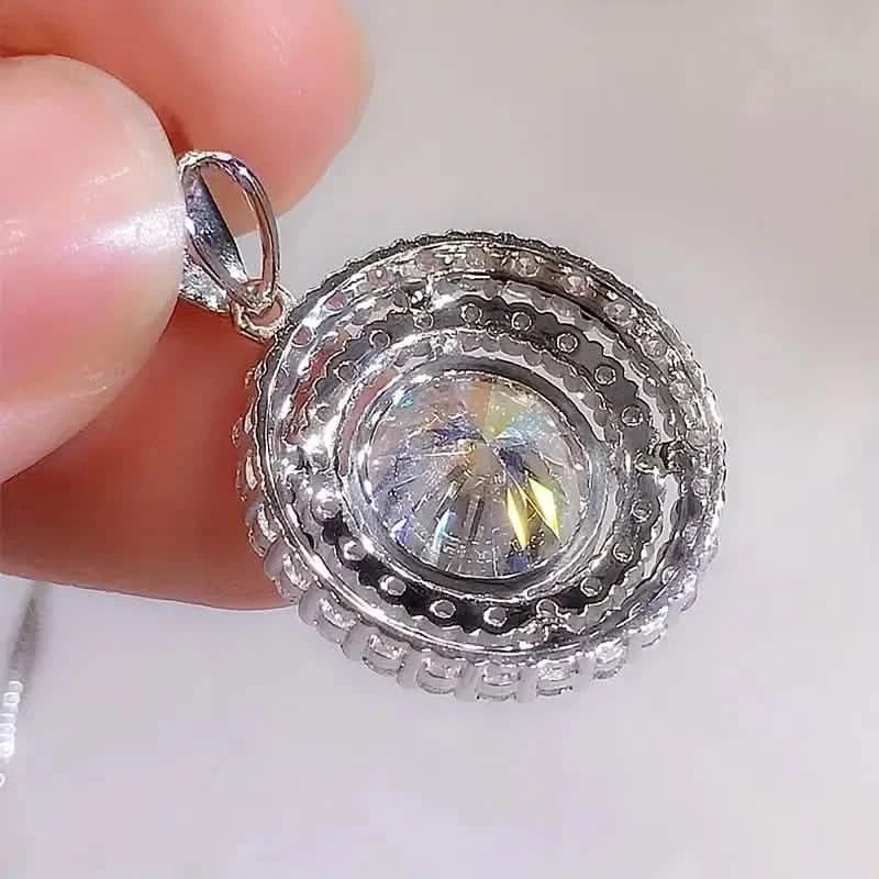 925 Silver Zirconium Oxide Collarbone Necklace DailySale