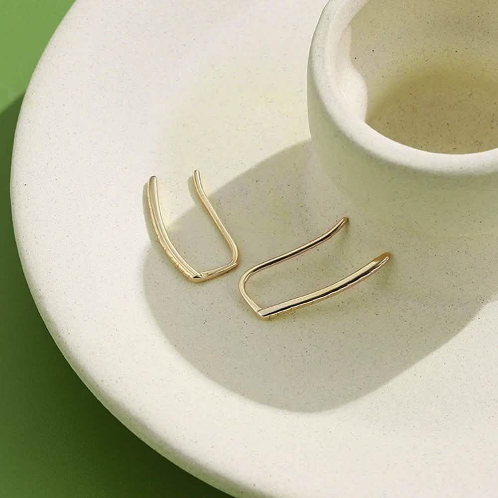 925 Sterling Silver Clip Earrings DailySale