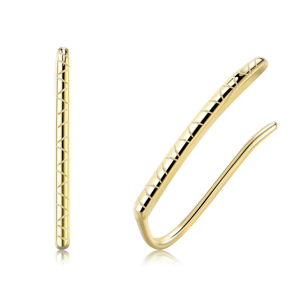 925 Sterling Silver Clip Earrings DailySale