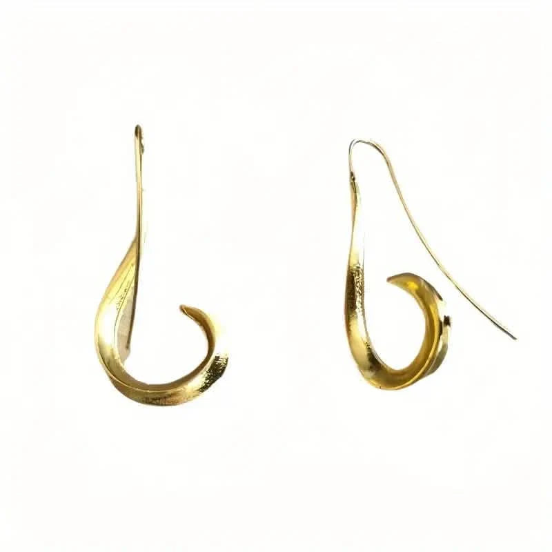 925 Sterling Silver Hypoallergenic Antique Finish Hook Earrings DailySale