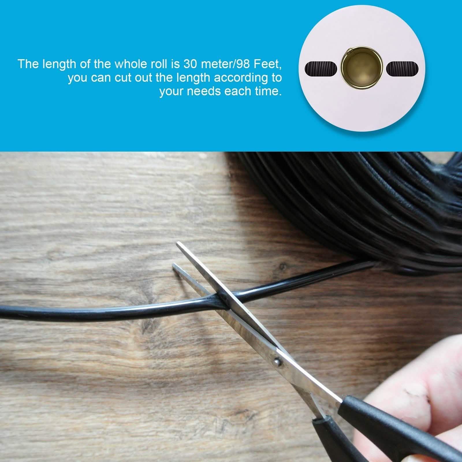 98Ft Heat Shrink Tubing Roll Waterproof Insulation Sealing DailySale