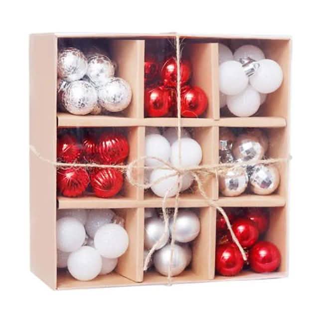 99-Piece: Christmas Balls Ornaments for Christmas Tree Gift Box Set DailySale