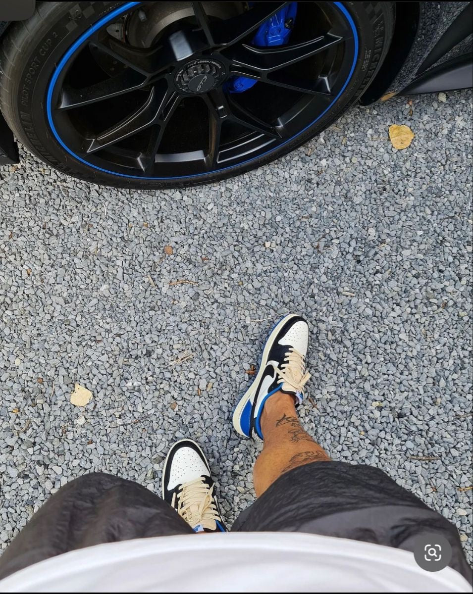 Custom Fragment x Travis Scott x Air Jordan 1 Low DM7866 140 SneakerNational