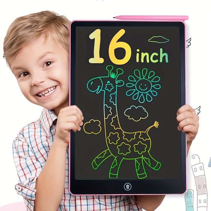 Digital LCD Writing Tablet with Stylus Pen – Reusable Wipeable Dry-Erase Doodle & Drawing Board DailySale