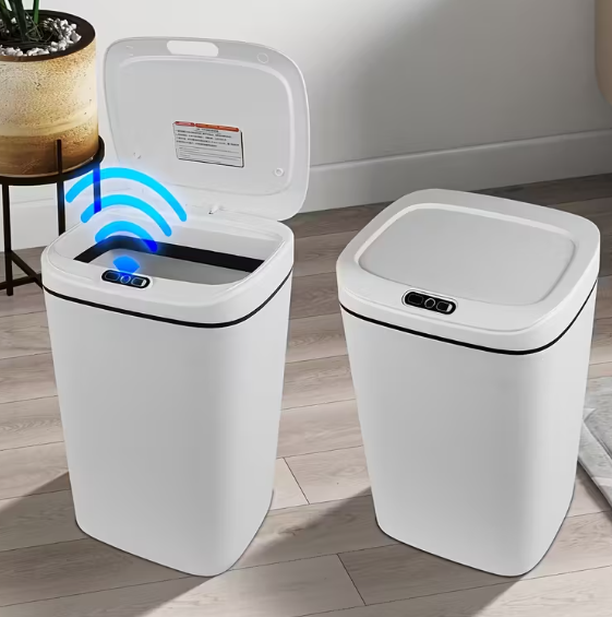 Smart Hands-Free Trash Can – 12L & 17L, Motion Sensor DailySale