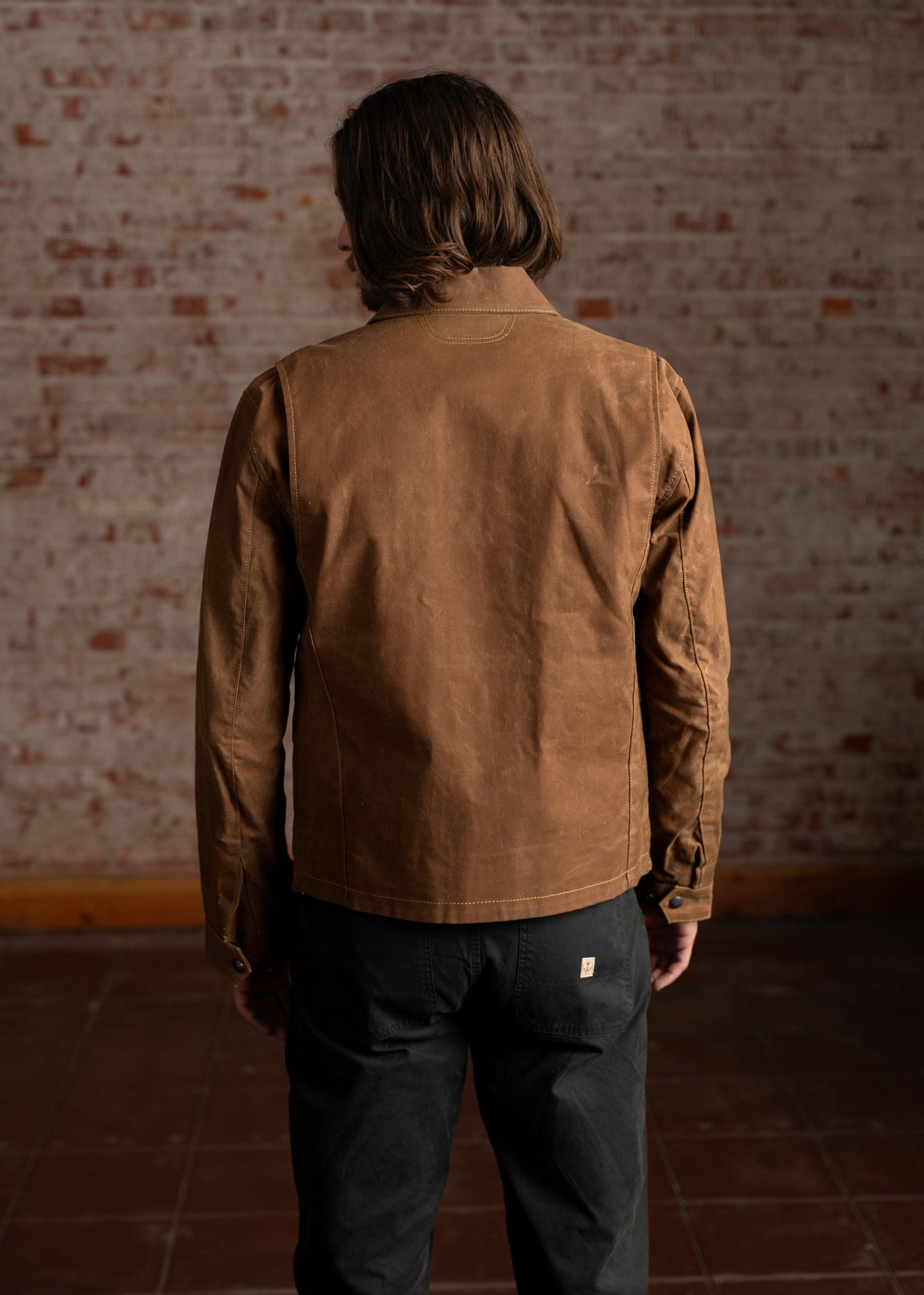 Cruiser Jacket - Raymond Waxed Canvas Iron & Resin
