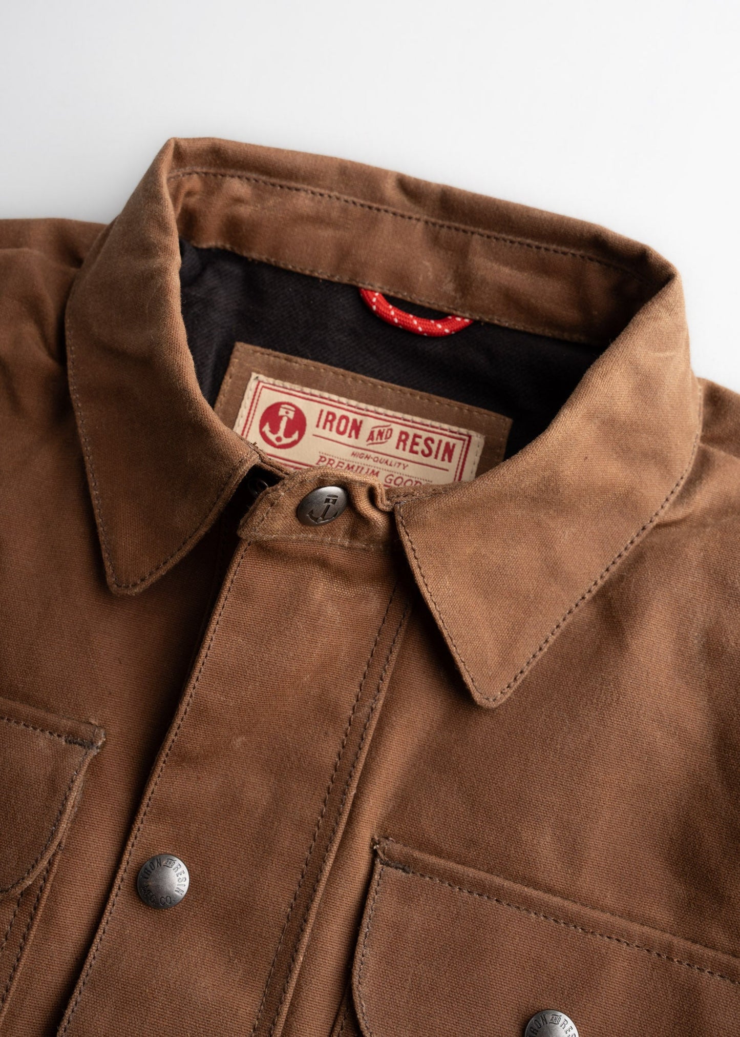 Cruiser Jacket - Raymond Waxed Canvas Iron & Resin