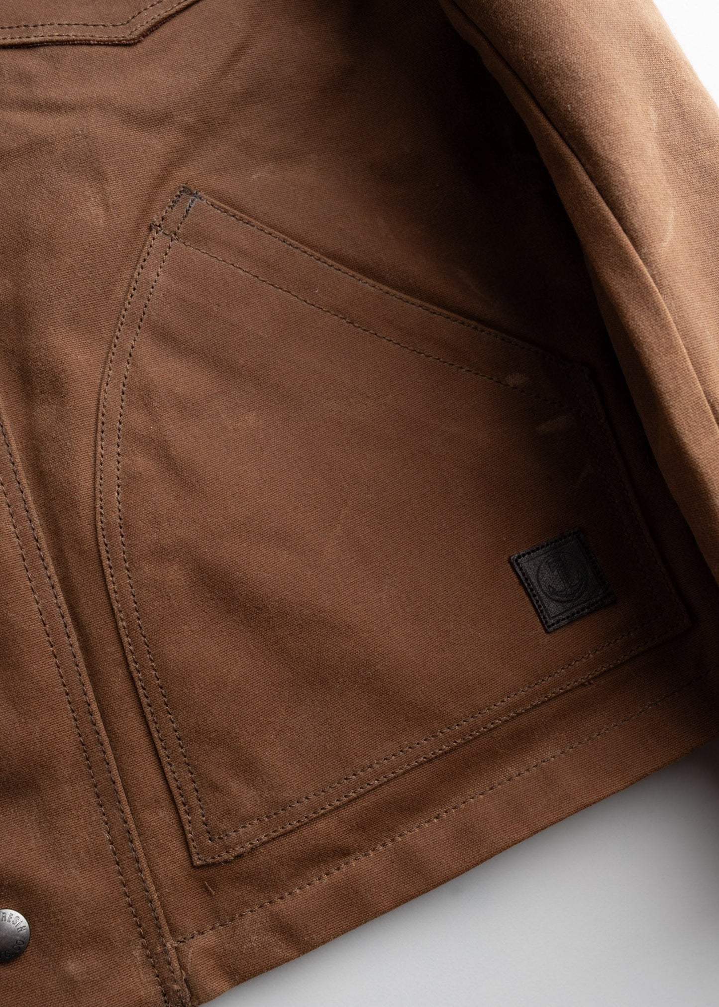 Cruiser Jacket - Raymond Waxed Canvas Iron & Resin