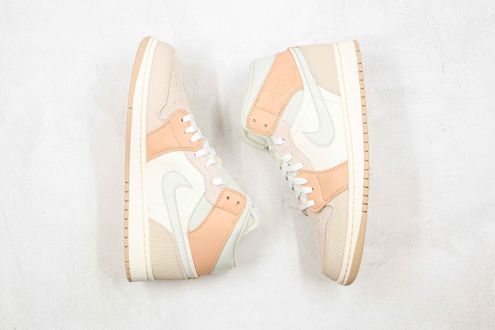 Custom Air Jordan 1 Mid CV3044 100 SneakerNational
