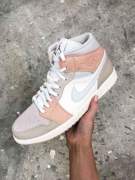 Custom Air Jordan 1 Mid CV3044 100 SneakerNational