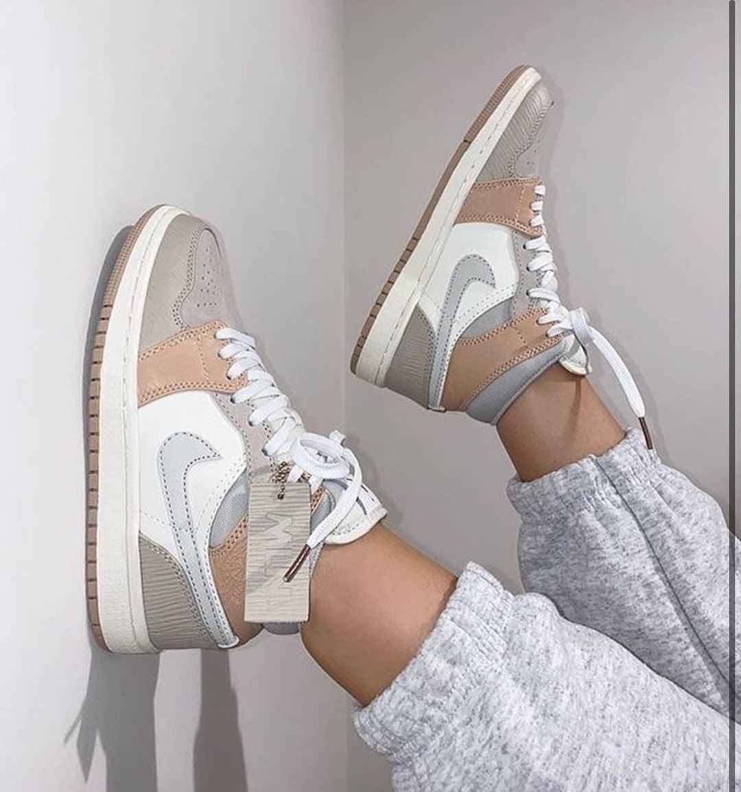 Custom Air Jordan 1 Mid CV3044 100 SneakerNational
