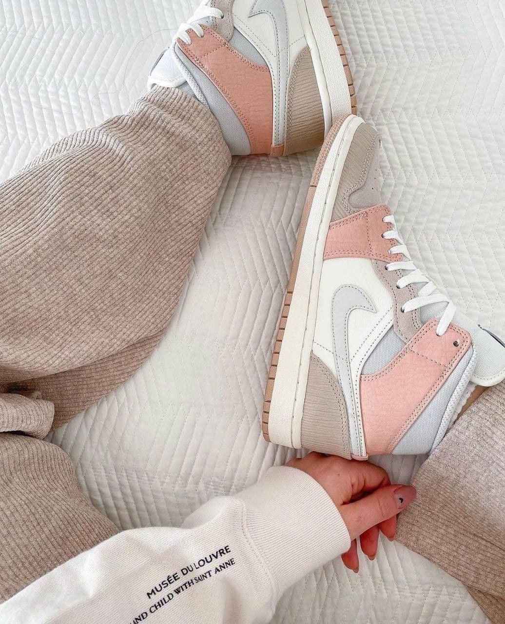 Custom Air Jordan 1 Mid CV3044 100 SneakerNational