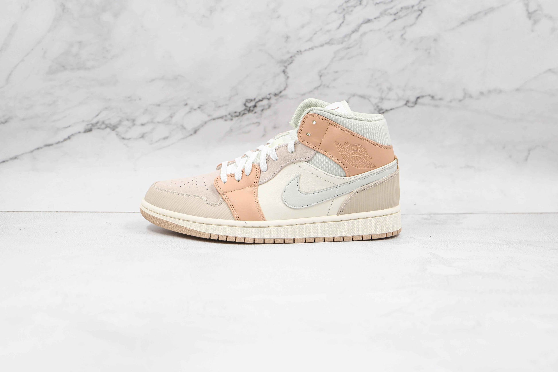 Custom Air Jordan 1 Mid CV3044 100 SneakerNational
