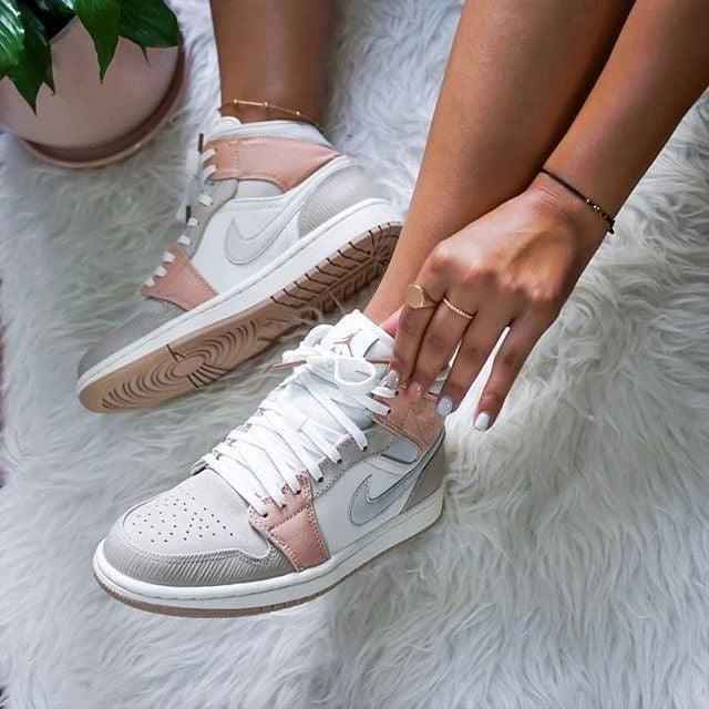 Custom Air Jordan 1 Mid CV3044 100 SneakerNational