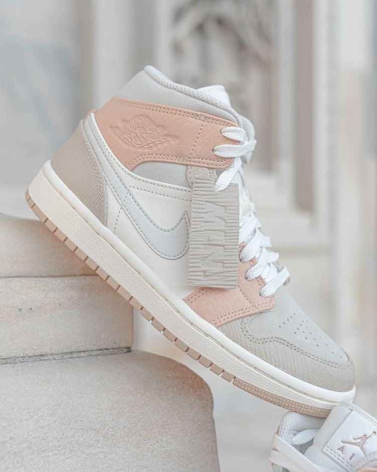 Custom Air Jordan 1 Mid CV3044 100 SneakerNational