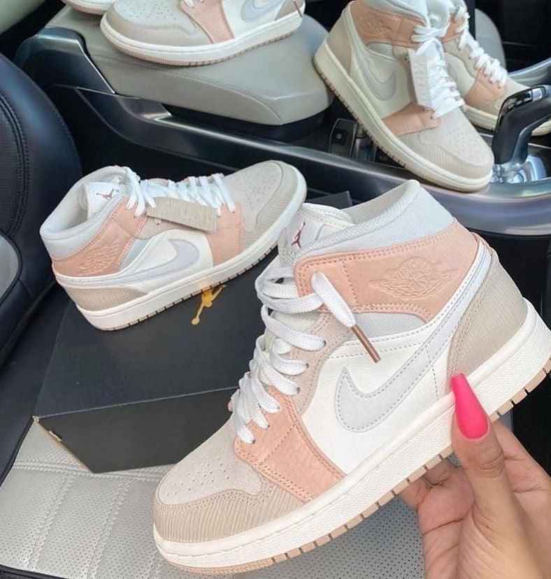 Custom Air Jordan 1 Mid CV3044 100 SneakerNational
