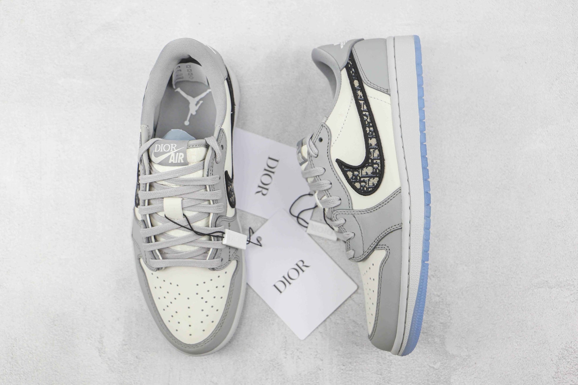 Custom Dior x Air Jordan 1 CN8608-002 SneakerNational