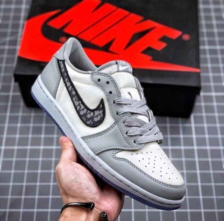 Custom Dior x Air Jordan 1 CN8608-002 SneakerNational