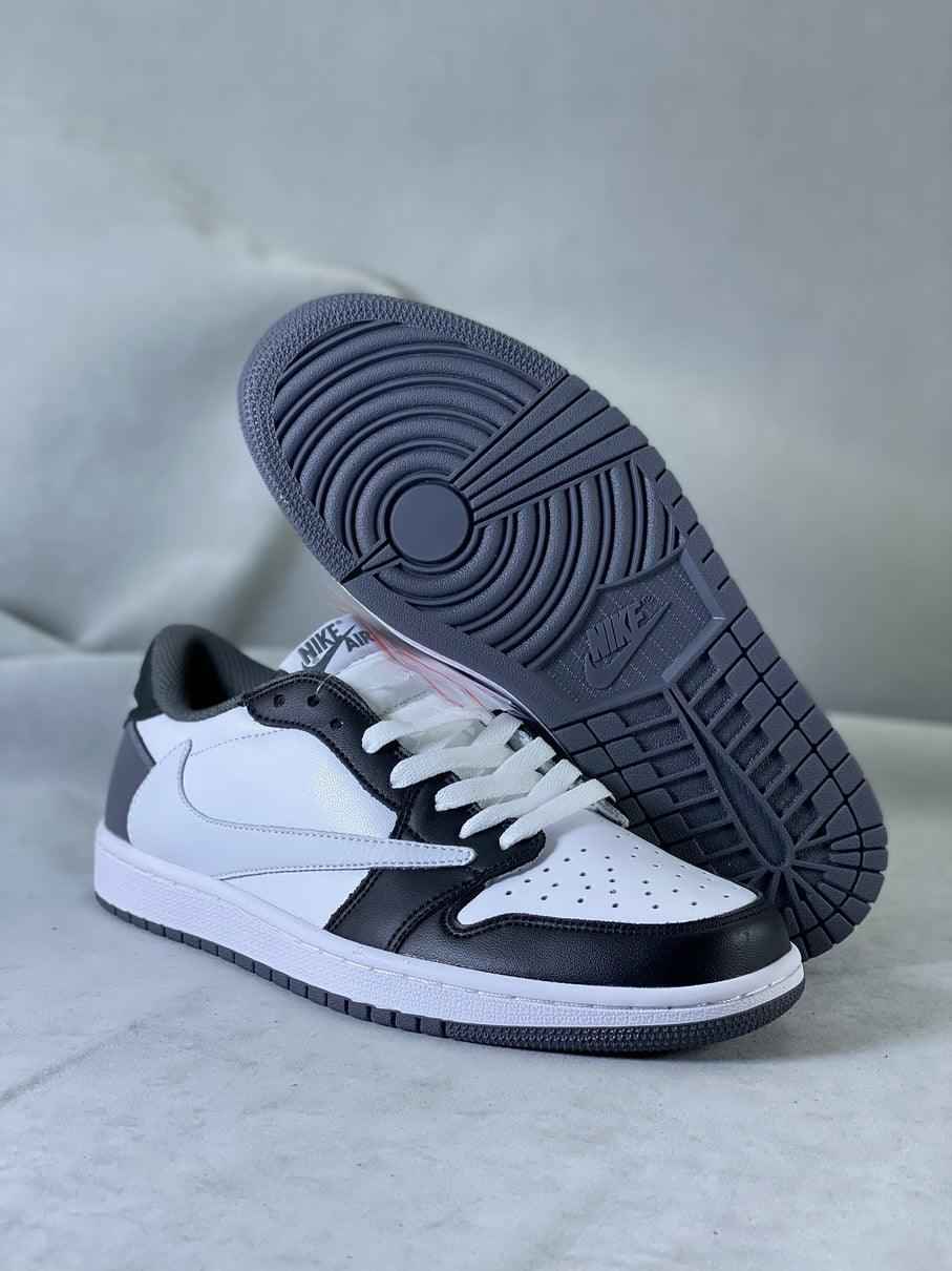 Custom Fragment x LV TS x Air Jordan 1 Low Reverse Mocha SneakerNational