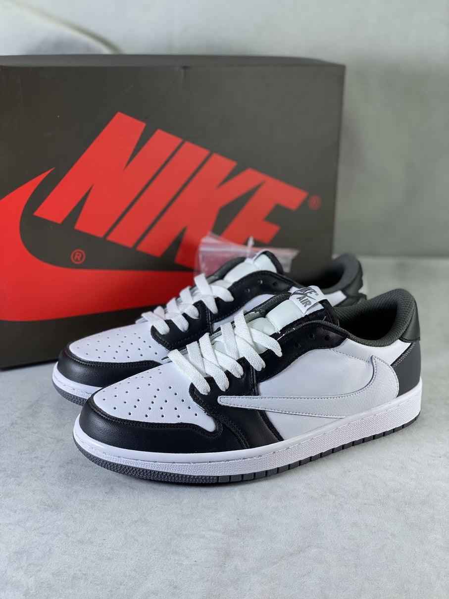 Custom Fragment x LV TS x Air Jordan 1 Low Reverse Mocha SneakerNational