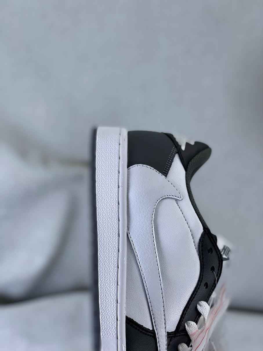Custom Fragment x LV TS x Air Jordan 1 Low Reverse Mocha SneakerNational