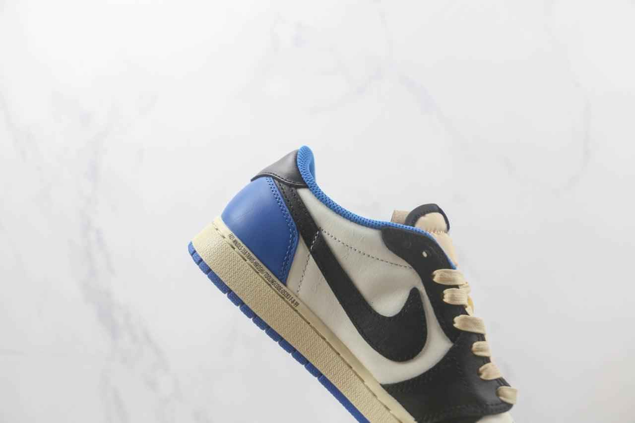 Custom Fragment x Travis Scott x Air Jordan 1 Low DM7866 140 SneakerNational