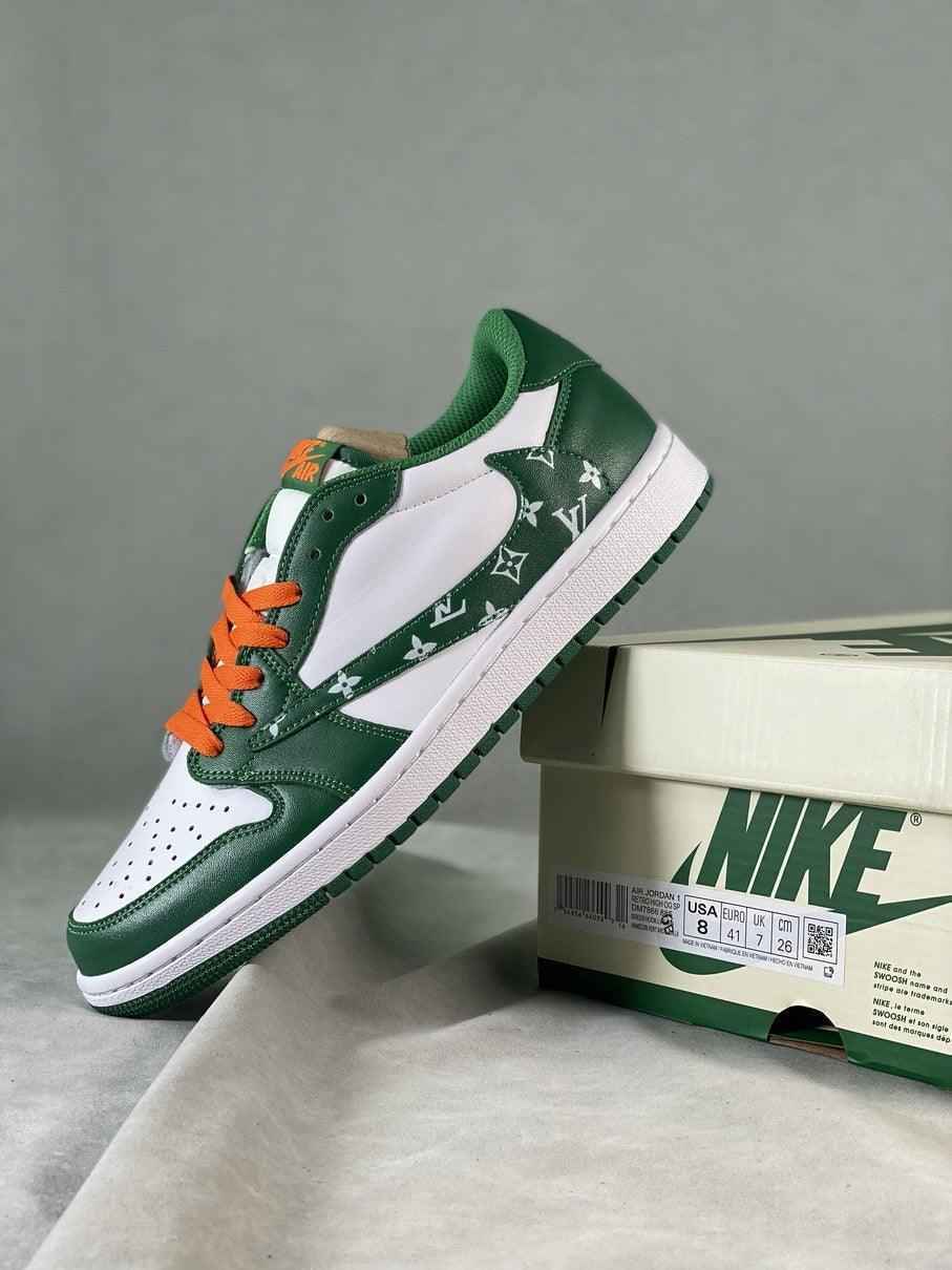 Custom Fragment x Travis Scott x Air Jordan 1 Low DM7866-885 SneakerNational