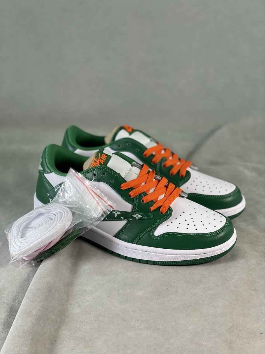 Custom Fragment x Travis Scott x Air Jordan 1 Low DM7866-885 SneakerNational