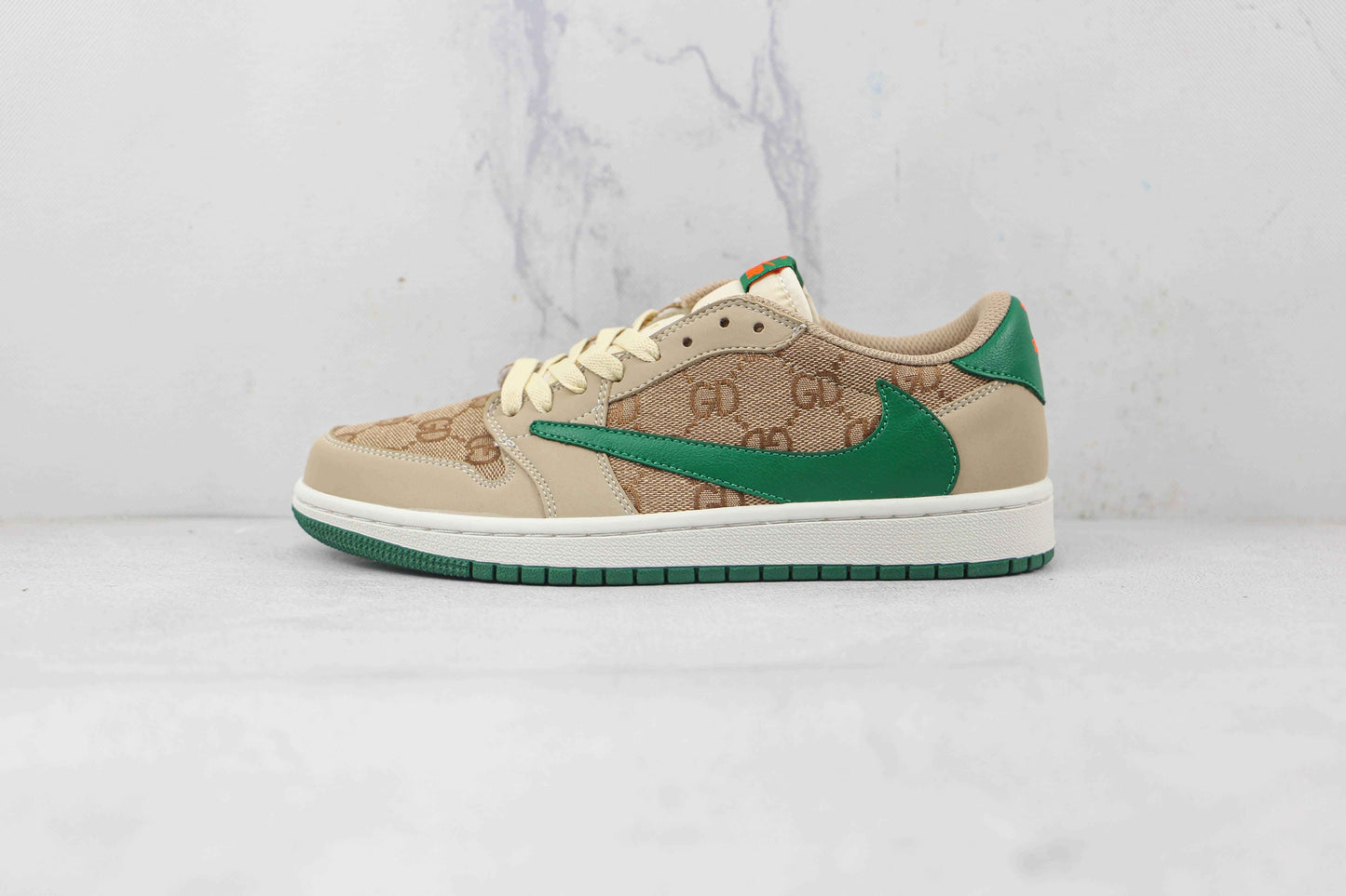 Custom Fragment x Travis Scott x Air Jordan 1 Low GG TS SneakerNational