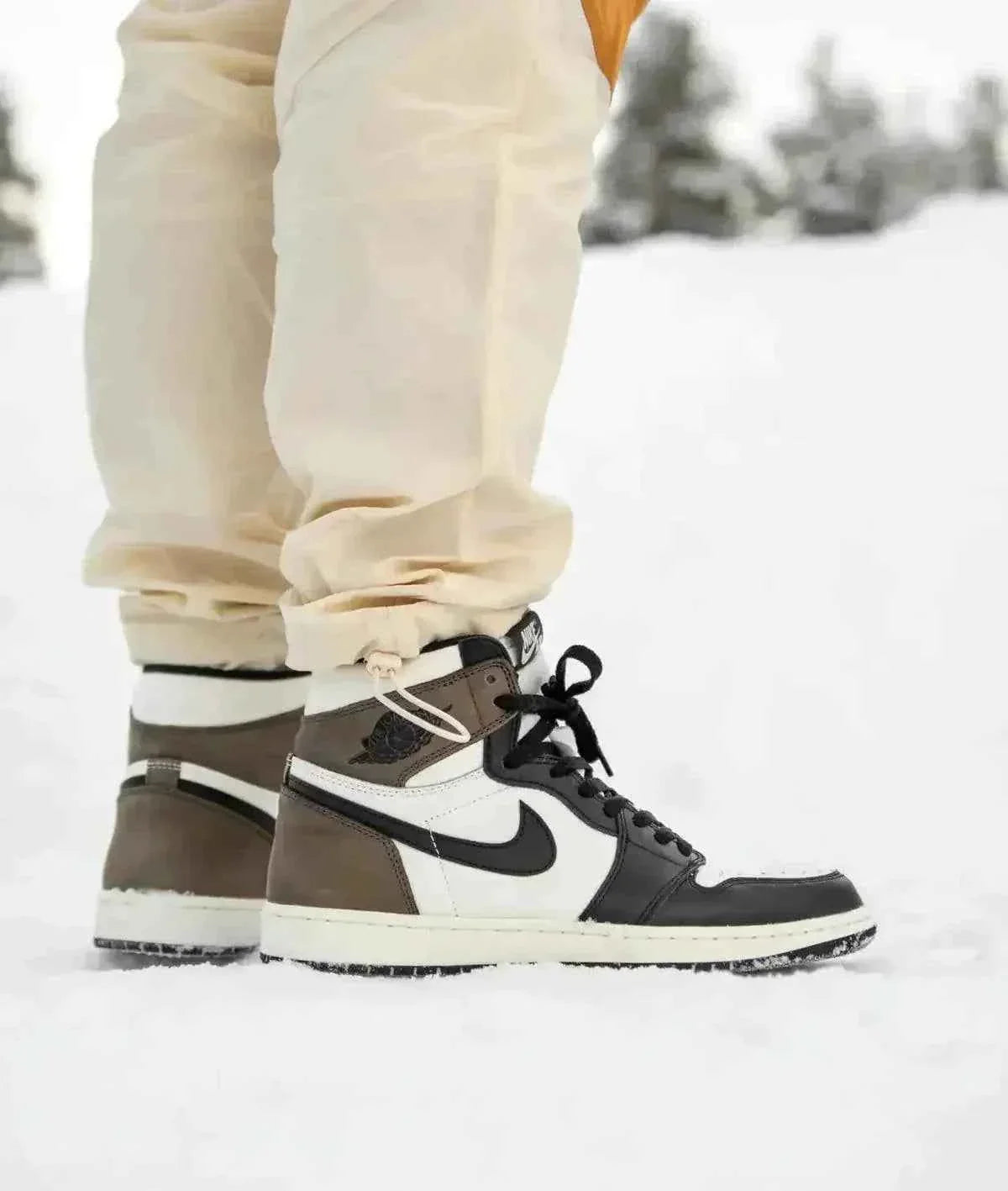 Custom Jordan 1 Retro High Dark Mocha - High Quality Sneakers SneakerNational