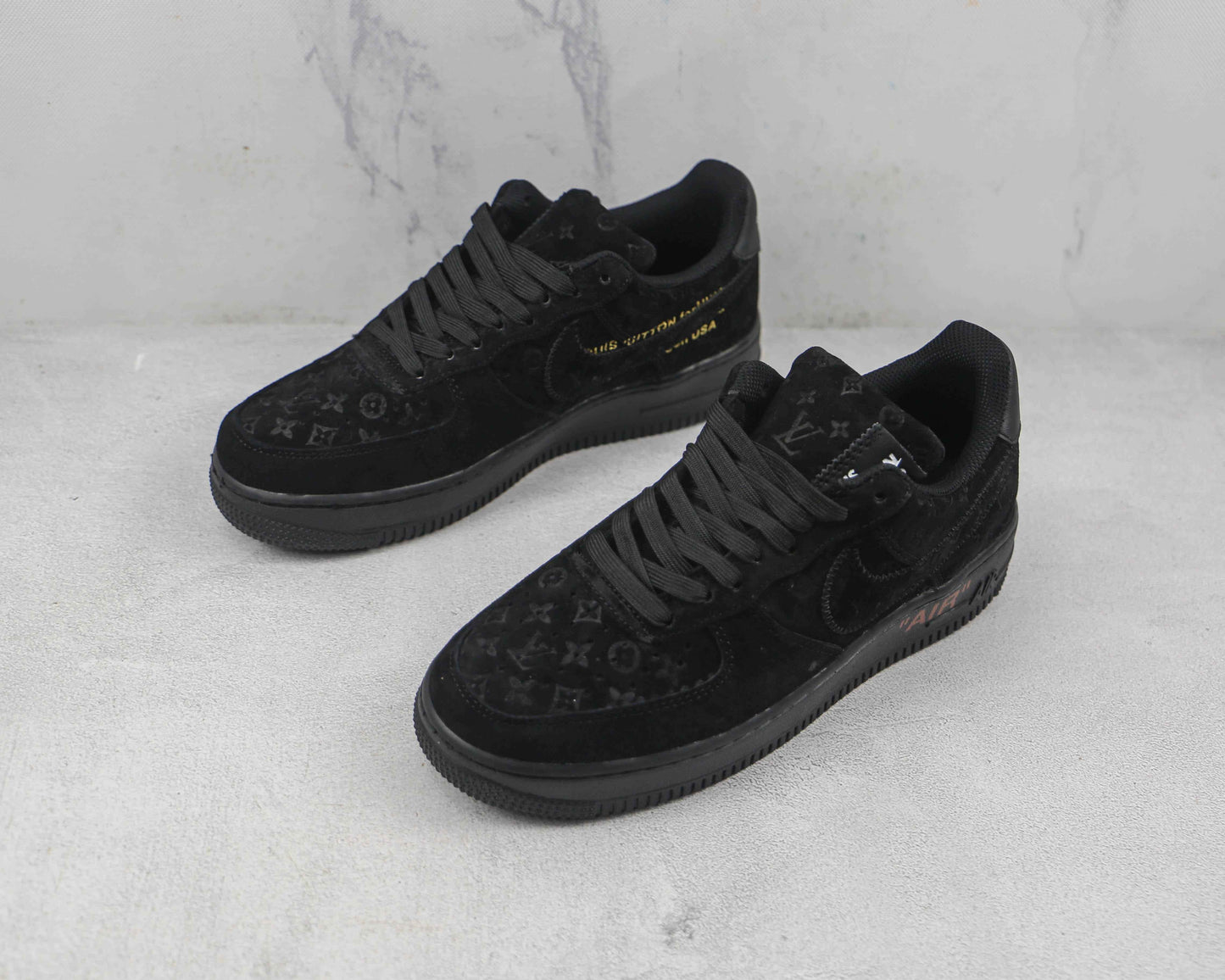 Custom LV x NK Air Force Monogram SneakerNational