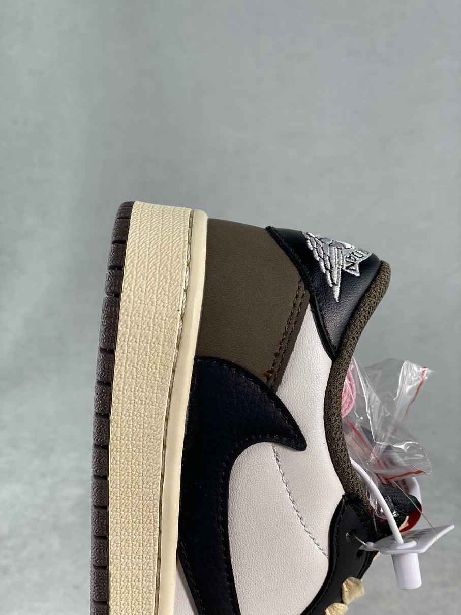 Custom Travis Scott × Air Jordan 1 Low OG “Reverse M CQ4277 105 SneakerNational