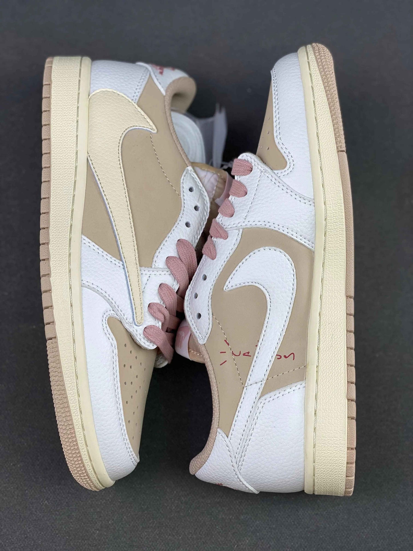 Custom Travis Scott x Air Jordan 1 DM7866-106 SneakerNational