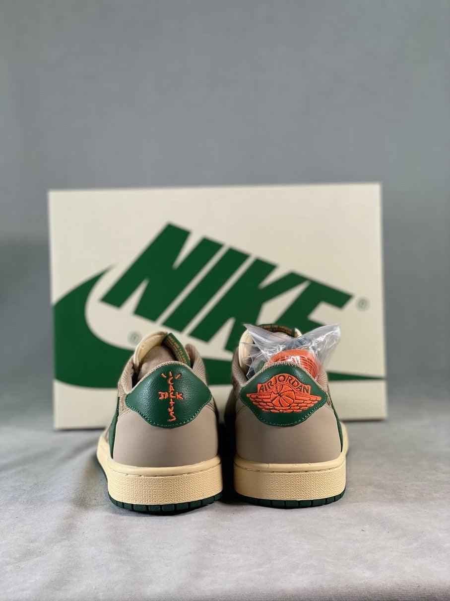 Custom Travis Scott x Air Jordan 1 Low Cactus Jack DM7868-198 SneakerNational