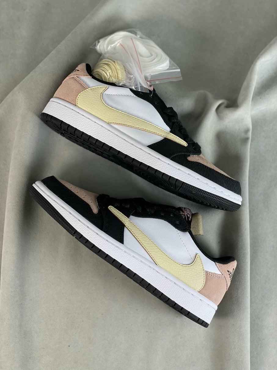 Custom Travis Scott x Fragment x Air Jordan 1 Low CQ4277-995 - Travis Scott Air Jordan 1 Low SneakerNational