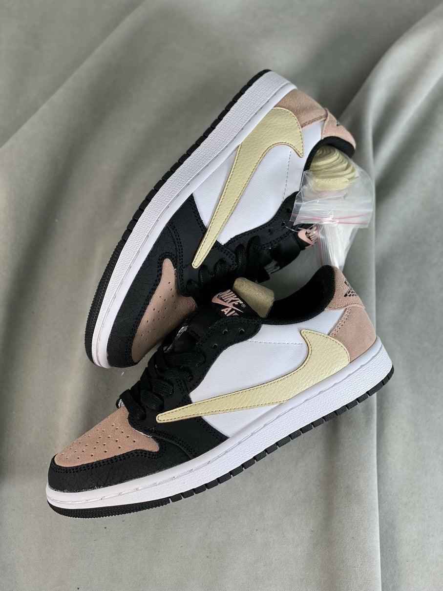 Custom Travis Scott x Fragment x Air Jordan 1 Low CQ4277-995 - Travis Scott Air Jordan 1 Low SneakerNational