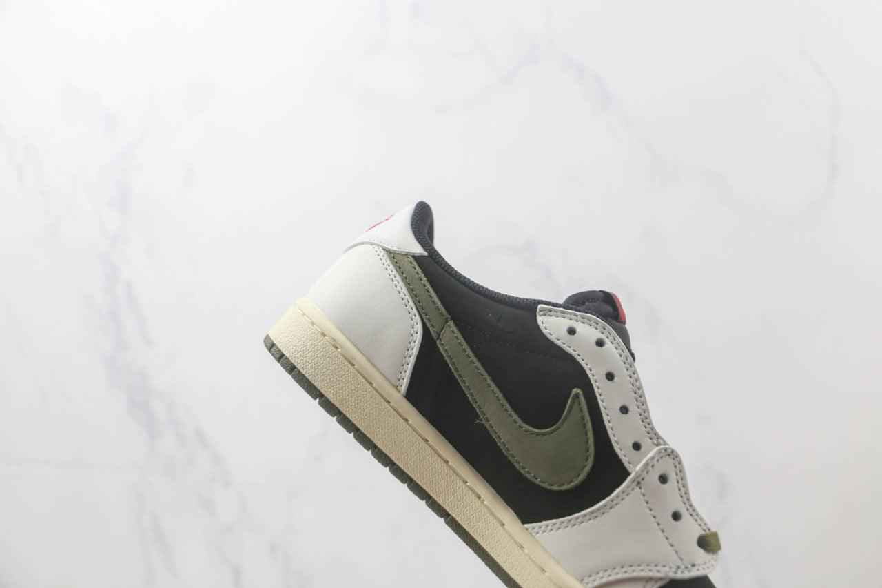 Custom Travis Scott x Fragment x Air Jordan 1 Low DZ4137 106 - Exclusive Travis Scott Air Jordan 1 Low Release SneakerNational