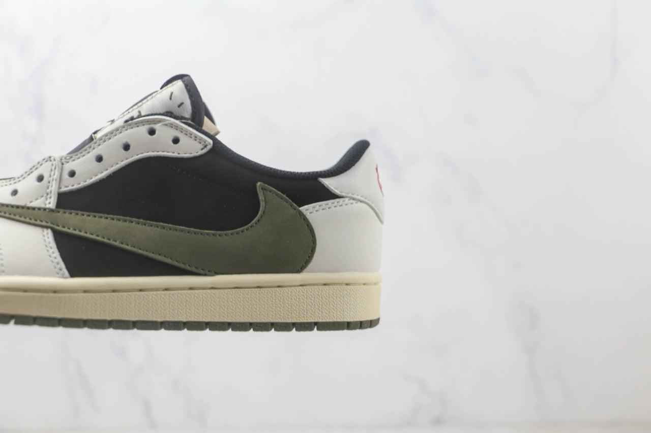 Custom Travis Scott x Fragment x Air Jordan 1 Low DZ4137 106 - Exclusive Travis Scott Air Jordan 1 Low Release SneakerNational