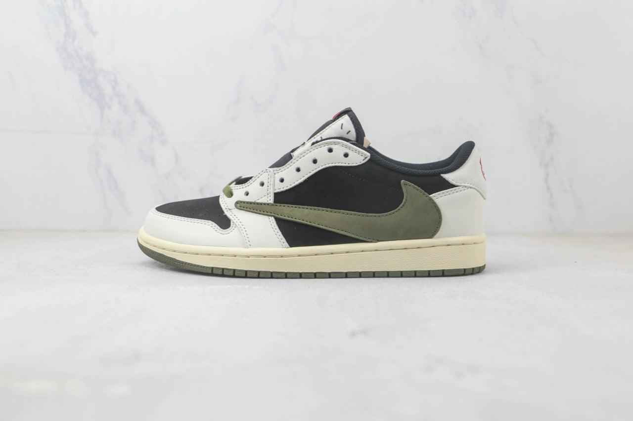 Custom Travis Scott x Fragment x Air Jordan 1 Low DZ4137 106 - Exclusive Travis Scott Air Jordan 1 Low Release SneakerNational