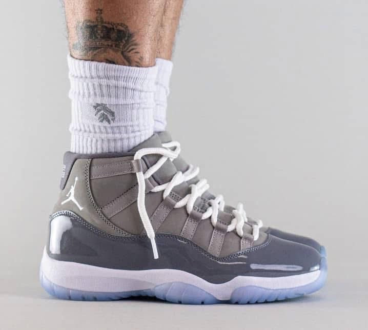 Custom Air Jordan 11 Retro  Cool Grey SneakerNational