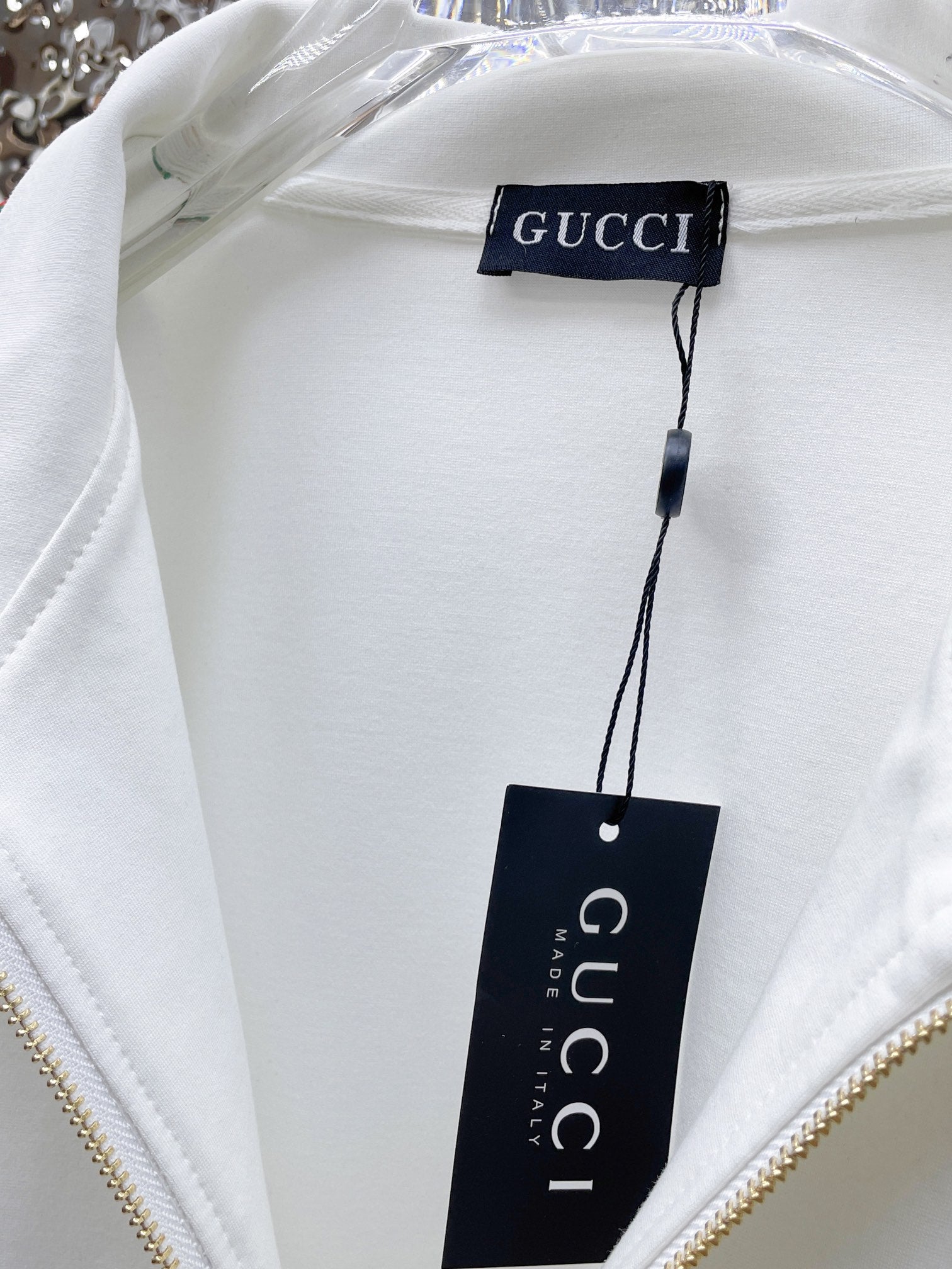Gucci Web Stripe Technical Jersey Tracksuit White CUSTOM