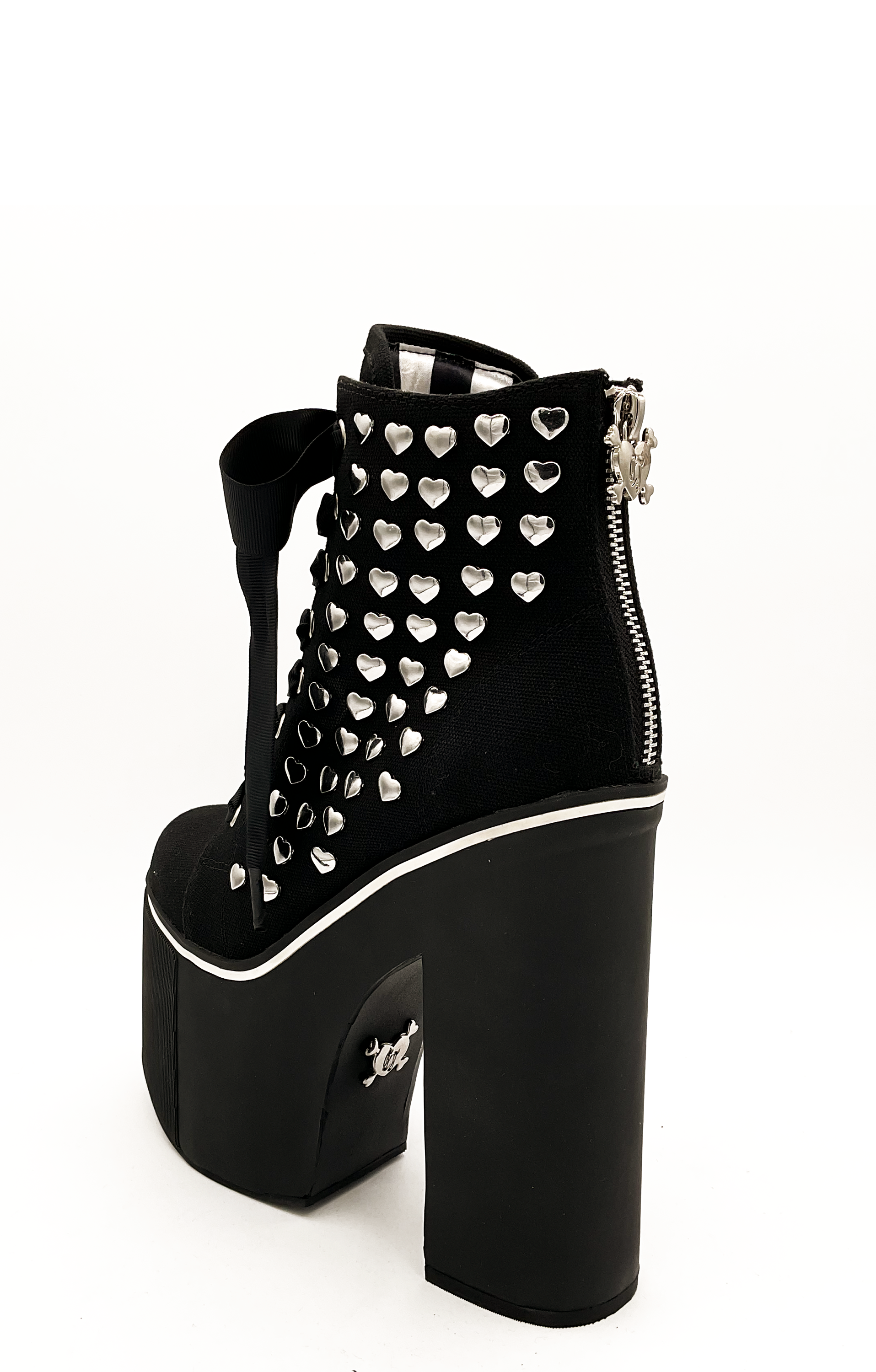 Heartcore Platform Sneaker - Black Charla Tedrick
